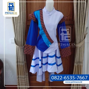 Seragam drumband SMP putri premium