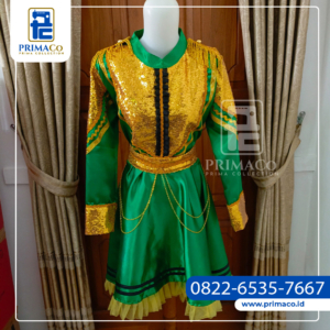 baju drumband aksesoris payet