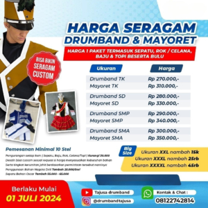Harga Seragam Drumband Terbaru: Panduan Lengkap untuk Tahun Ini