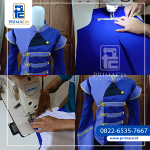 Seragam Drumband Bahan Drill Kuat Nyaman dan Tahan Lama