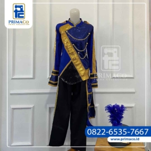 Baju Drumband Hiasan Payet Dan Rantai