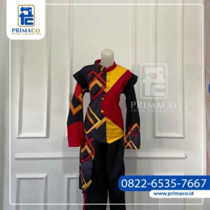 Baju Marchingband Motif Printing