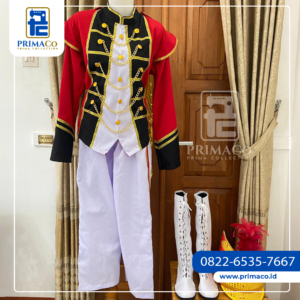 Paket Baju Drumband Merah Putih Desain Elegan & Harga Terbaik
