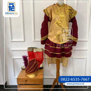 Baju Mayoret Drumband Motif Khas Papua