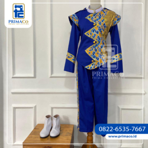 Baju Drumband Mega Mendung Motif Batik Custom