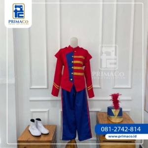Baju Pasukan Drumband Putra Premium Nyaman Dipakai