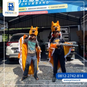 Kostum Kepala Rubah Drumband Unik Bikin Tampil Beda