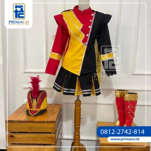 Baju Drumband Model Tiga Warna Tampil Lebih Atraktif